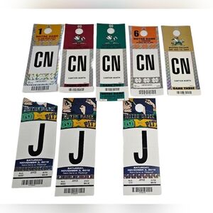 Notre Dame Football Parking Pass Hang Tags 2007 2008 2012 USC, San Diego State